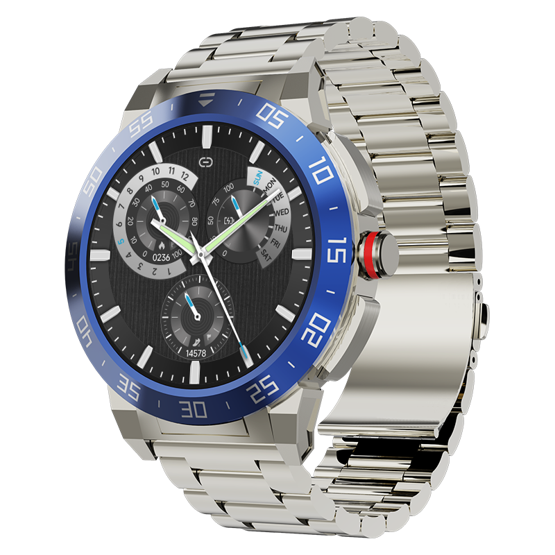 Miracle Digital Alpha pro smart watch silver metal